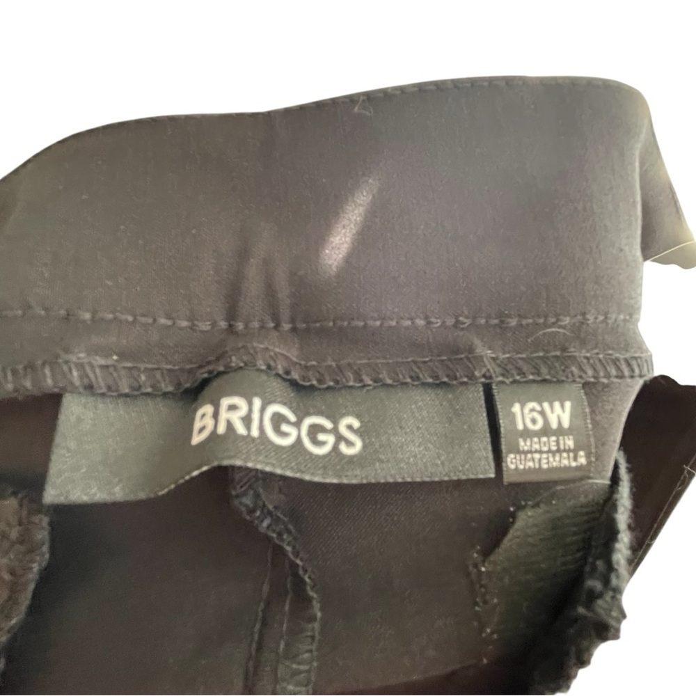 Briggs New York Black Cropped Pants - Picture 4 of 4